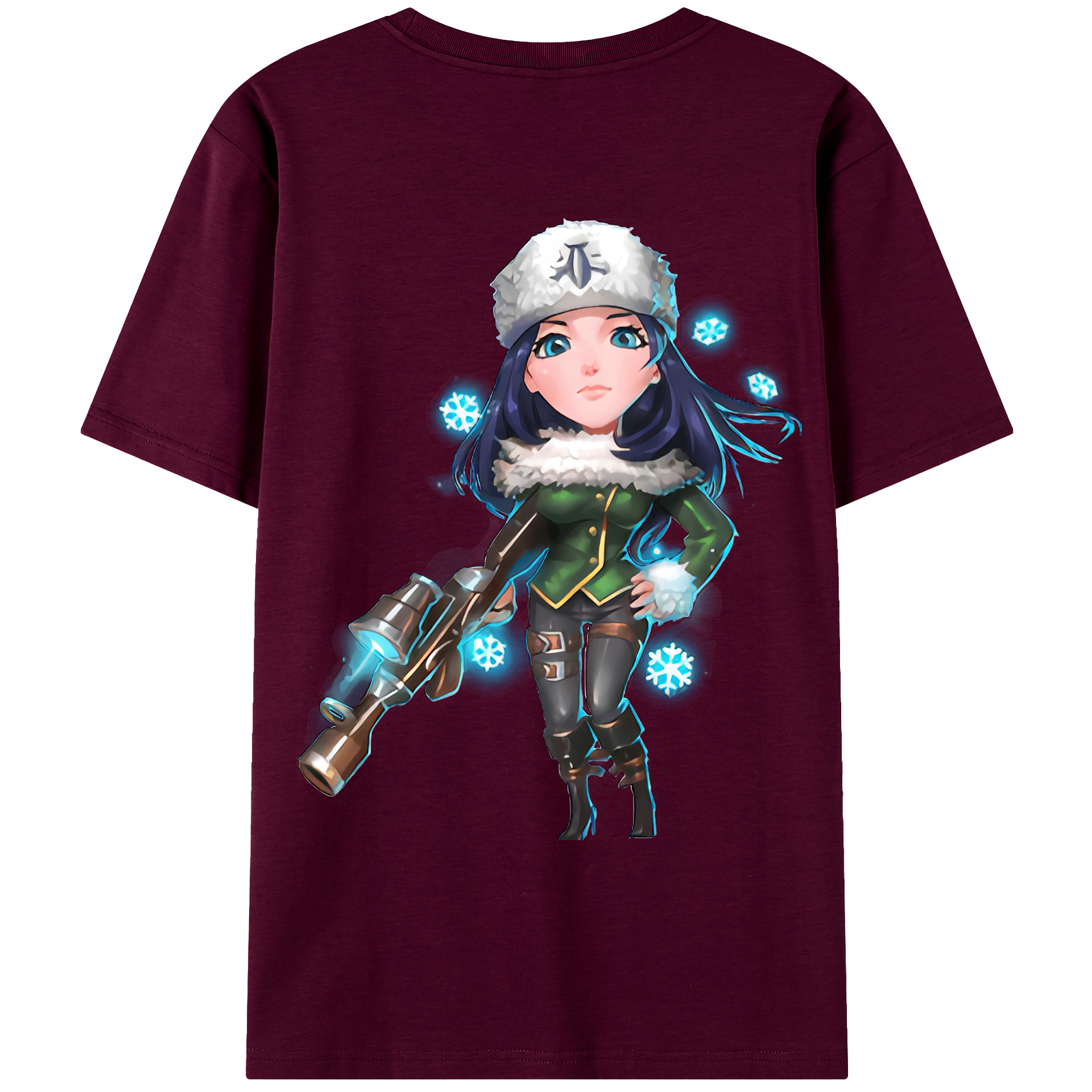 リーグ・オブ・レジェンド League of Legends LOL レディース半袖Tシャツ(バックプリント)